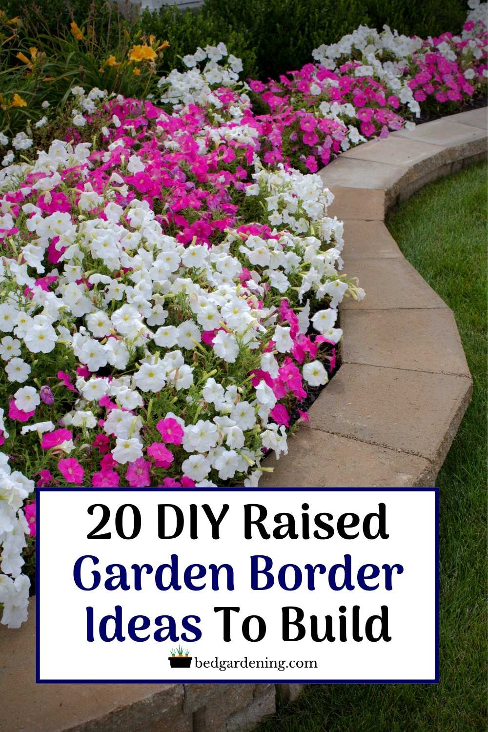 20 DIY RAISED GARDEN BORDER IDEAS Bed Gardening