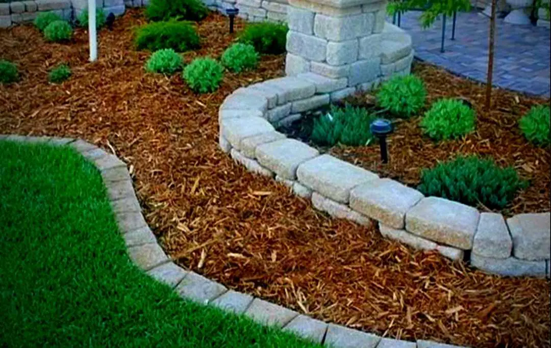 HOW TO EDGE A FLOWER BED WITH STONE? Bed Gardening